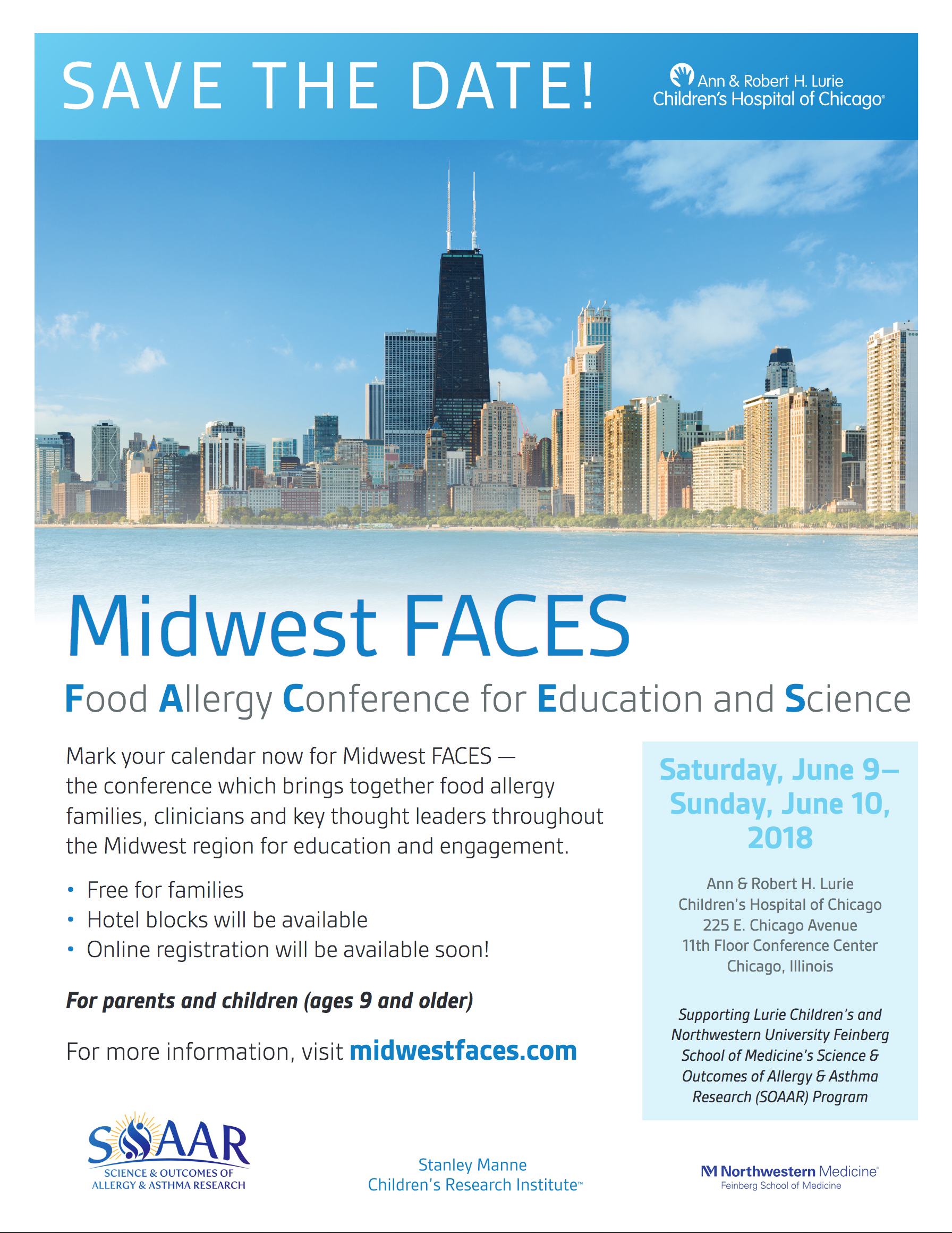 Midwest Food Allergy Conference, June 910 Allergy Asthma Food